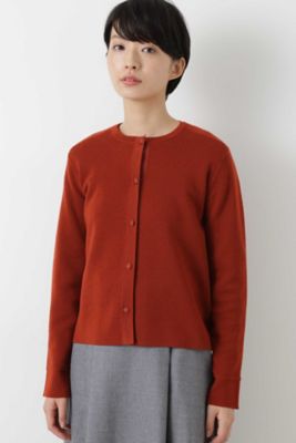 ◆クルーネックカーディガン（０７７８２７０９０２）