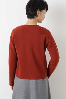 ◆クルーネックカーディガン（０７７８２７０９０２）
