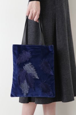オリジナル　フェザー刺繍トート（０７７８２８０１０１）