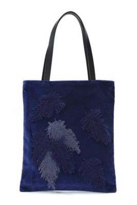 オリジナル　フェザー刺繍トート（０７７８２８０１０１）