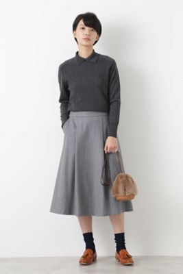 ｜ＭＯＲＥ１０月号掲載｜ファーカゴ巾着バッグ（０７７８２８０９０２）