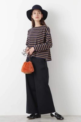 ｜ＭＯＲＥ１０月号掲載｜ファーカゴ巾着バッグ（０７７８２８０９０２）