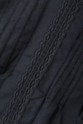 超長綿オーガニックローンブラウス（０７７９１１０１０４）