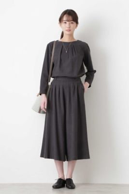 ≪Ｊａｐａｎ　ｃｏｕｔｕｒｅ≫ジャガードチェックブラウス（０７７９１１０２０６）