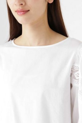 ◆インド刺繍ボリュームスリーブブラウス（０７７９１１０４００）