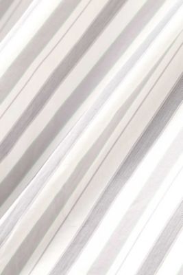 ◆シルバーマクラシックストライプブラウス（０７７９１１０４０５）