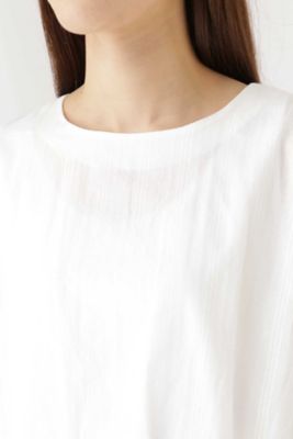 ドビーストライプタックブラウス（０７７９１１０４０８）