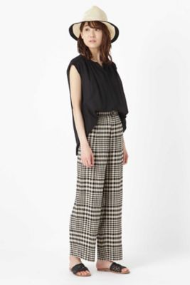 コットンシフォンギャザーブラウス（０７７９１１０５０７）