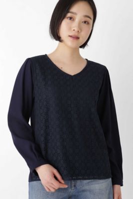 《ａｒｒｉｖｅ　ｐａｒｉｓ》レースブラウス（０７７９１１０８０３）