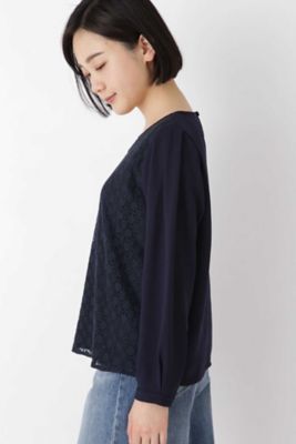 《ａｒｒｉｖｅ　ｐａｒｉｓ》レースブラウス（０７７９１１０８０３）