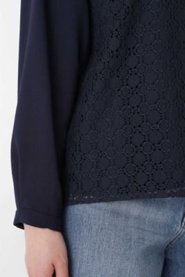 《ａｒｒｉｖｅ　ｐａｒｉｓ》レースブラウス（０７７９１１０８０３）