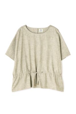 《ａｒｒｉｖｅ　ｐａｒｉｓ》麻調ブラウス（０７７９１１０８０５）