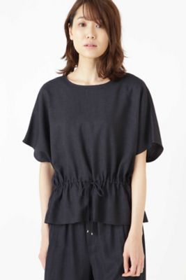 《ａｒｒｉｖｅ　ｐａｒｉｓ》麻調ブラウス（０７７９１１０８０５）