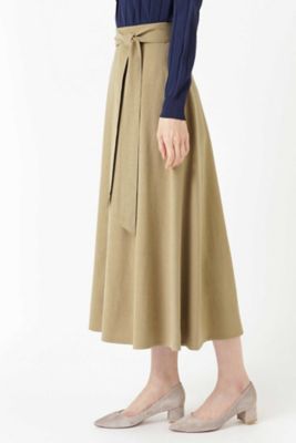 《ａｒｒｉｖｅ　ｐａｒｉｓ》ストレッチオックス　フレアスカート（０７７９１２０８０６）
