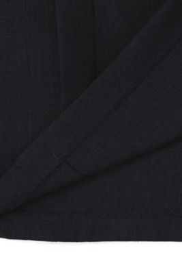 ≪ａｒｒｉｖｅ　ｐａｒｉｓ≫麻調　ワイドクロップドパンツ（０７７９１３０８０５）