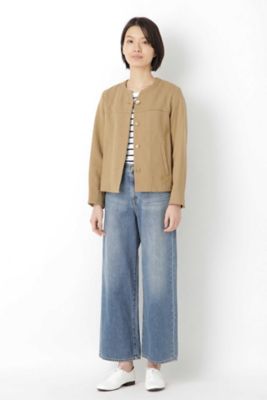 ◆綿麻ユーティリティブルゾン（０７７９１５０３０１）
