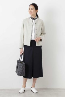 ◆綿麻ユーティリティブルゾン（０７７９１５０３０１）