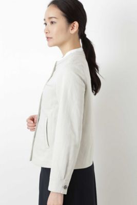 ◆綿麻ユーティリティブルゾン（０７７９１５０３０１）