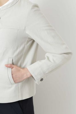 ◆綿麻ユーティリティブルゾン（０７７９１５０３０１）