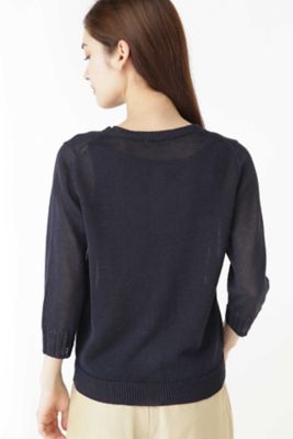 ［ＳサイズＷＥＢ限定］クルーネックカーディガン（０７７９１７０４００）