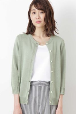 ［ＳサイズＷＥＢ限定］クルーネックカーディガン（０７７９１７０４００）