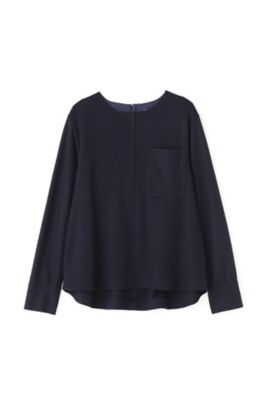 ◆スムースミルドブラウス（０７７９２１０２０１）