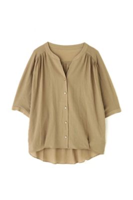 《ａｒｒｉｖｅ　ｐａｒｉｓ》コットンジョーゼットドルマン　ブラウス（０７７９２１０５０３）