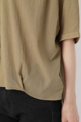《ａｒｒｉｖｅ　ｐａｒｉｓ》コットンジョーゼットドルマン　ブラウス（０７７９２１０５０３）