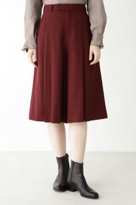 ＜human woman (Women)＞◆サージプリーツキュロット（０７７９２２０９０２）