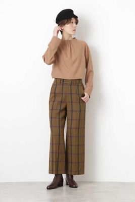 ◆ダブルフェイスウィンドペンパンツ　≪Ｒｕｅ　ｄｉｅｕ　ａ　ｌａ　ＨＵＭＡＮ　ＷＯＭＡＮ≫（０７７９２３０１００）