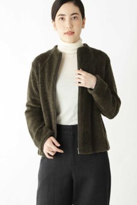 トイプー裏毛カットソーブルゾン（０７７９２６９９００）
