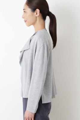 裏毛風ニットカーディガン（０７７９２７０８０９）