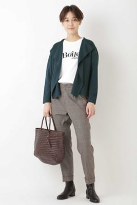 裏毛風ニットカーディガン（０７７９２７０８０９）