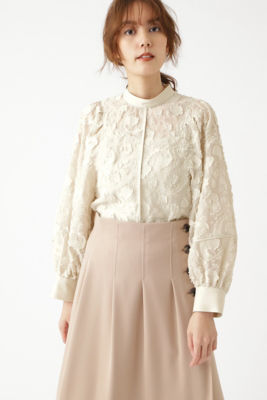 ＜JILL STUART (Women)＞◆アリアジャガードブラウス（０９２１１１０００５）