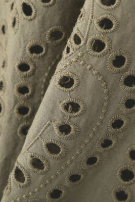 ◇アンコットンエンブロイダリーワンピース（０９２１１４００２０ ...