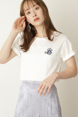 ＜JILL STUART (Women)＞◆エンブレムＴシャツ（０９２１１６０００９）