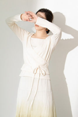 ＜JILL STUART (Women)＞《Ｅｘｃｌｕｓｉｖｅ　Ｌｉｎｅ》２Ｗａｙレイヤードカットソー（０９２１１６００１６）