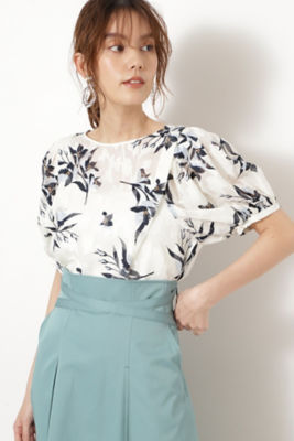 ◇アモフラワーブラウス（0921210004） | JILL STUART  