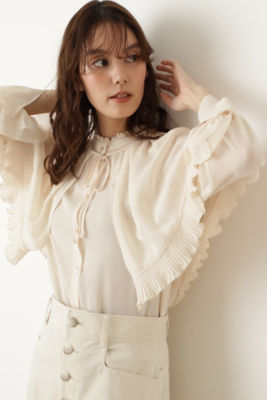 ＜JILL STUART (Women)＞◆アンドレアブラウス（０９２１２１００１３）