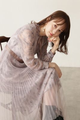 Ｅｎｄｙ ＲＯＢＥ》アナスタシアレースチュールワンピース（０９２１２４２００６） | JILL STUART (Women)/ジル スチュアート |  三越伊勢丹オンラインストア・通販【公式】