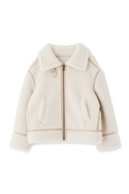 ◇ドロシーフェイクムートンジャケットコート（0921250005  