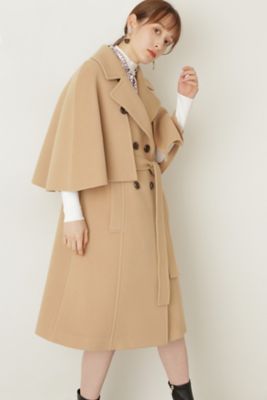 極美品】シーナリー SHENERY C/Tツイル モッズコート 2way 春