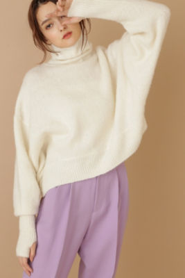 ＜JILL STUART (Women)＞《Ｅｘｃｌｕｓｉｖｅ　Ｌｉｎｅ》ドルマンニット（０９２１２７００２５）