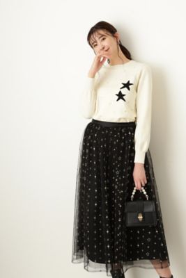 ＜JILL STUART (Women)＞◆スターニット（０９２１２７００４３）