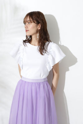 ＜JILL STUART (Women)＞◆《Ｅｎｄｙ　ＲＯＢＥ》カボンカットソー（０９２２１６８００１）