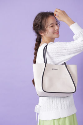 ＜JILL STUART (Women)＞◆パイピングトートバッグ（０９２２１８００１３）