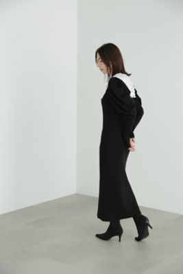 限定セール☆JILLSTUART レースカラーニットドレス - fawema.org