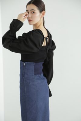 JILLSTUART スクエアネックドッキングニット 新品未使用品 現物