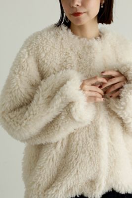 JILL STUART（ジルスチュアート）の「◇カーリーフェイクファー