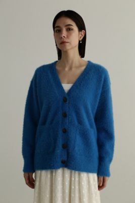 ＜三越伊勢丹/公式＞【SALE】JILL STUART (Women)/ジル スチュアート モールニットカーディガン ブルー トップス【三越伊勢丹/公式】